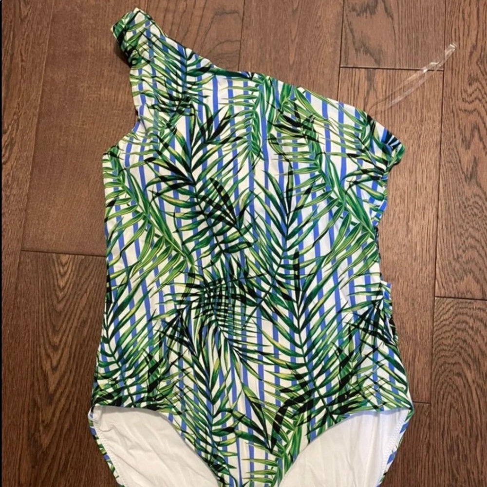 Red Carter swimsuit